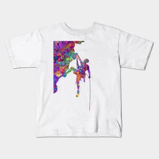 Climber man Kids T-Shirt